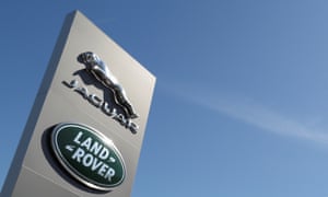 Jaguar Land Rover sign