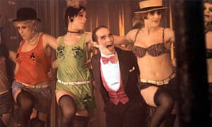 Joel Grey in Cabaret.