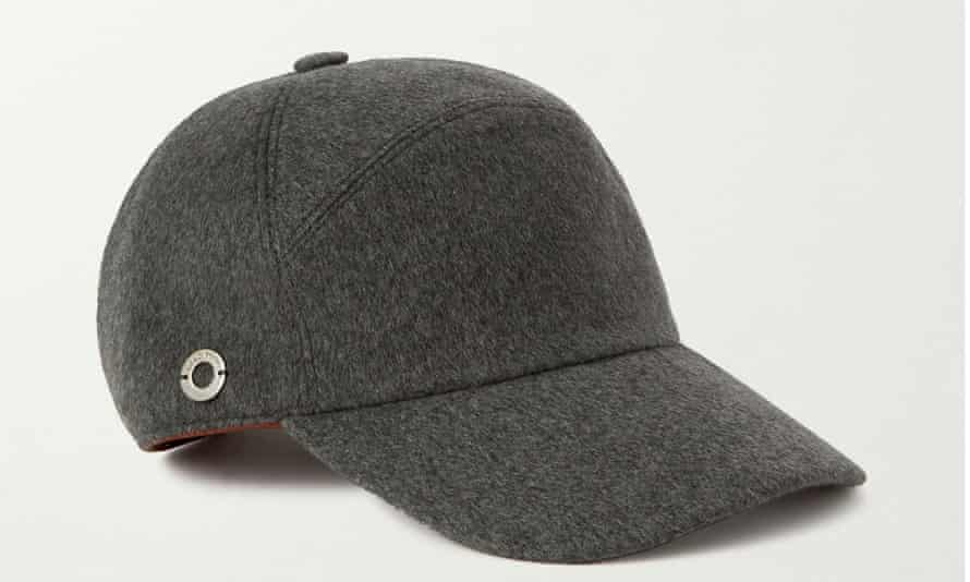 A cashmere baseball cap from Loro Piana.