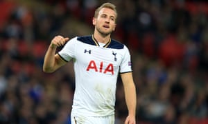 Tottenham Hotspur v CSKA Moscow, UEFA Champions League Group E, Football, Wembley Stadium, London, UK - 07 Dec 2016<br>EDITORIAL USE ONLY No use with unauthorised audio, video, data, fixture lists (outside the EU), club/league logos or "live" services. Online in-match use limited to 45 images (+15 in extra time). No use to emulate moving images. No use in betting, games or single club/league/player publications/services.
Mandatory Credit: Photo by Shaun Brooks/REX/Shutterstock (7548873x)
Harry Kane of Tottenham Hotspur - Tottenham Hotspur v CSKA Moscow, UEFA Champions League, Wembley Stadium, London - 7th December 2016.
Tottenham Hotspur v CSKA Moscow, UEFA Champions League Group E, Football, Wembley Stadium, London, UK - 07 Dec 2016