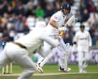 England v Pakistan: first men’s Test, day two – live updates