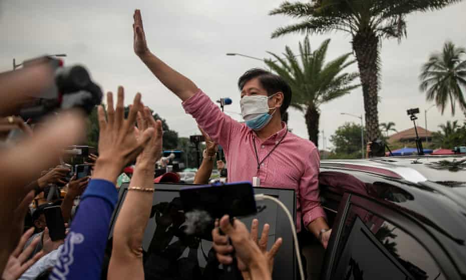 Some Call It A Circus Dictator S Son Boxing Icon And Former Actor Vie To Lead Philippines Philippines The Guardian Some Call It A Circus Dictator S Son Boxing Icon And Former Actor Vie To Lead Philippines Philippines The Guardian