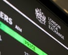 FTSE 100 share index falls into correction territory as Trump’s Iran ultimatum rocks markets; four UK interest rate rises expected this year – business live