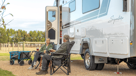 A Jayco Signature-series motorhome