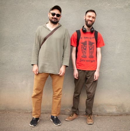 Ored co-founders … Timur Kodzoko and Bulat Khalilov.