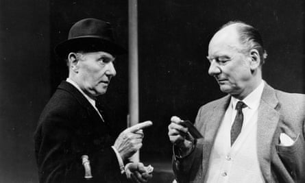 Ralph Richardson, left, and John Gielgud in Home by David Storey.