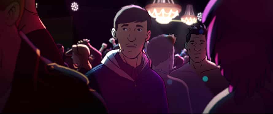 Nightclub scenes … Amin experiencing new freedoms in Flee.