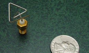 An evolutionary antenna made by AI for Nasa.