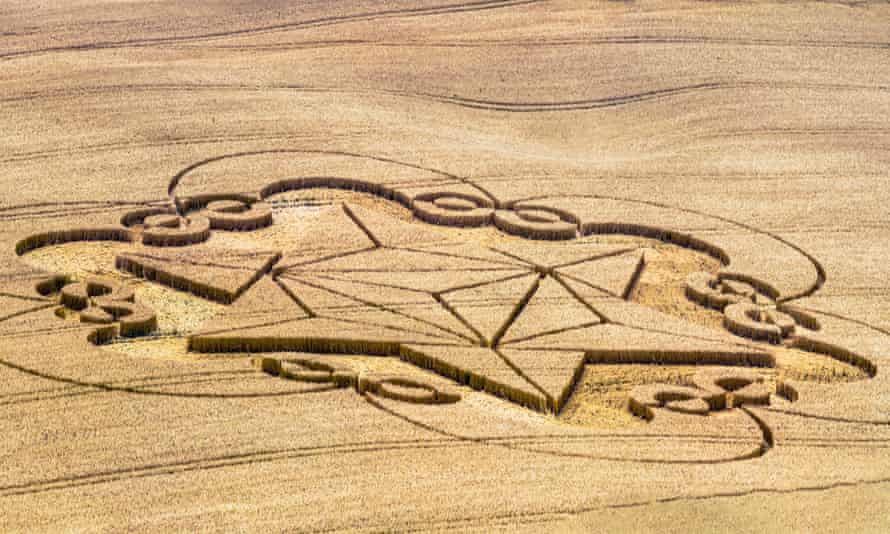 Time for a reappraisal? … a crop circle in Wiltshire.
