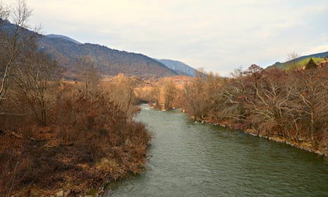River Struma in Kresna valley, Bulgaria