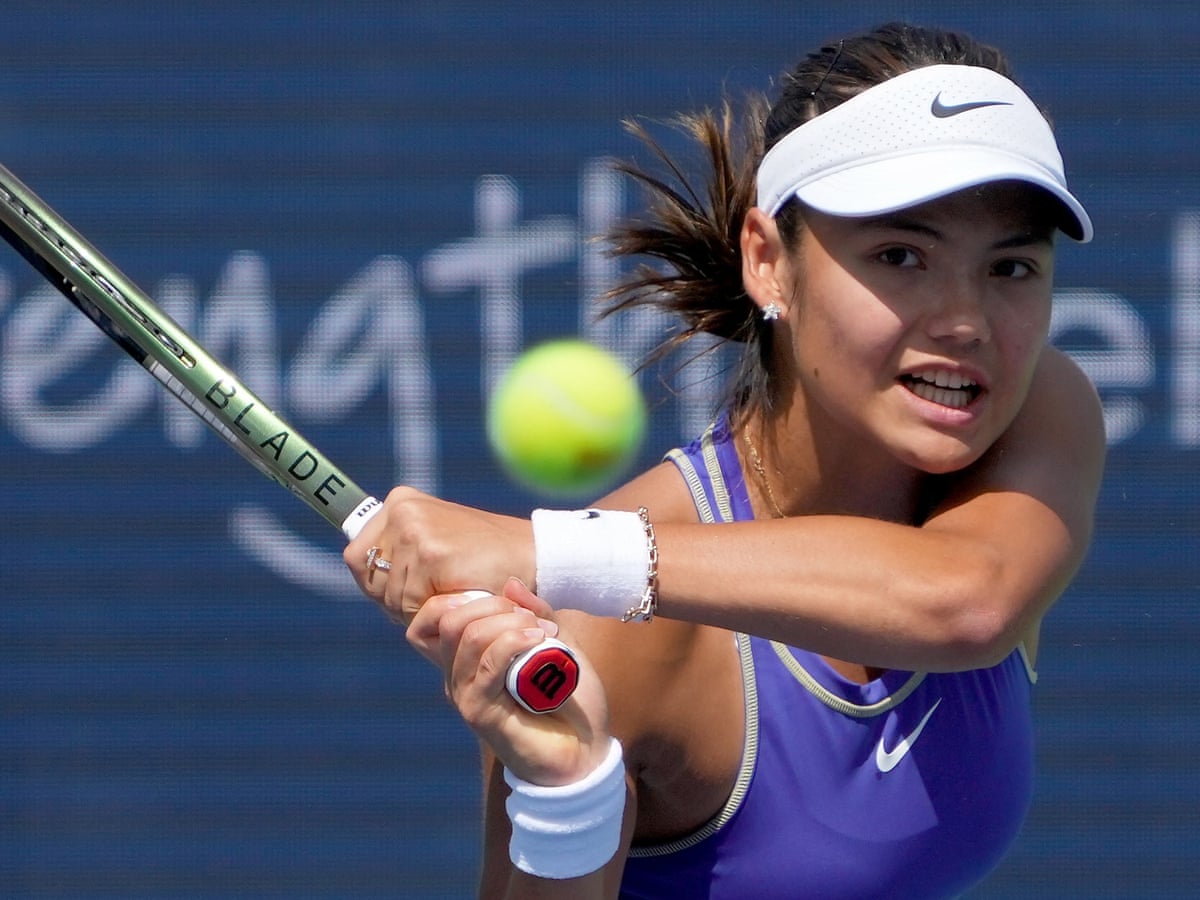 Rampant Emma Raducanu races past Victoria Azarenka in Cincinnati