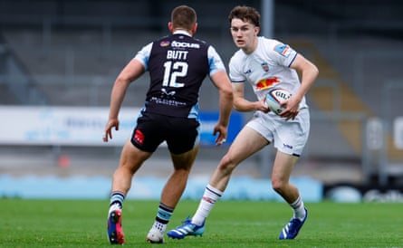 Jake Dalziel in action against Exeter