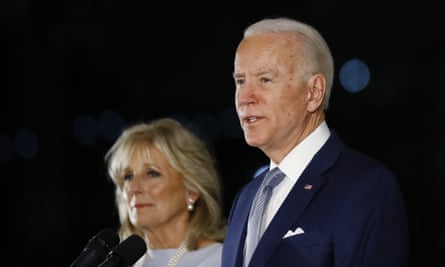 Joe Biden in Philadelphia in March. He has headquartered his campaign in Pennsylvania.