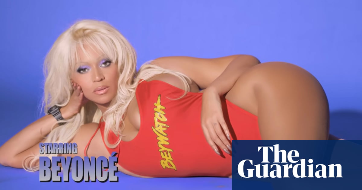 Beyoncé transforms into Pamela Anderson in new music video released on election day Beyoncé transforms into Pamela Anderson in new music video released on election day