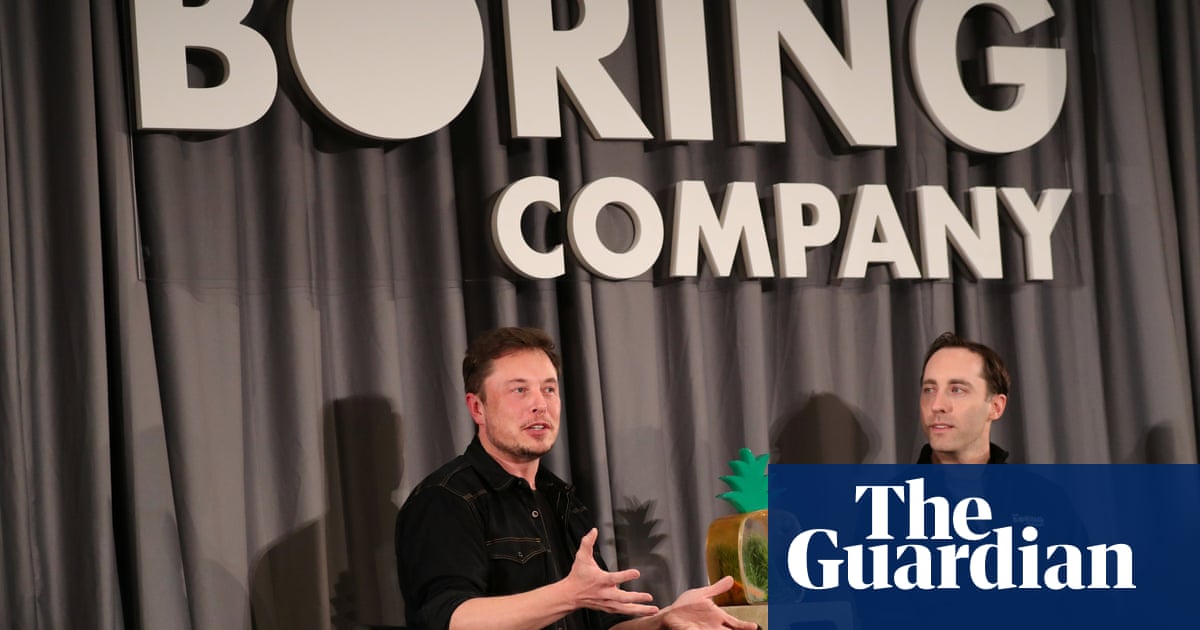 Elon Musk scraps plans for Los Angeles tunnel after lawsuit settlement | Technology | The Guardian