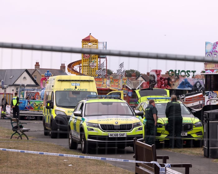Man dies in workplace accident at Whitley Bay funfair