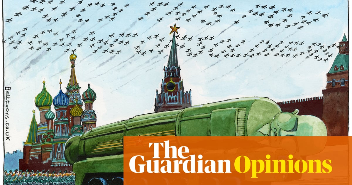 Steve Bell on Putin’s Victory Day celebrations – cartoon