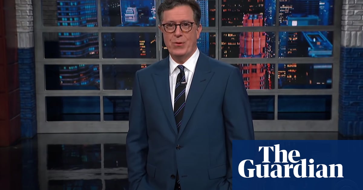 Stephen Colbert: Florida governor DeSantis ‘doesn’t care if his voters live or die’ - The Guardian