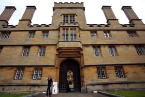 The University of Oxford. Wadham College.
