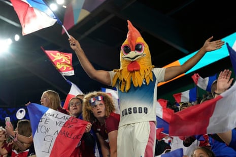 Fans of France observe aft nan Euro 2025 group crippled triumph complete Wales.
