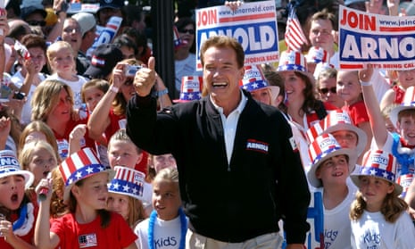 Arnold Schwarzenegger became governor in 2003 after California voters recalled Gray Davis.