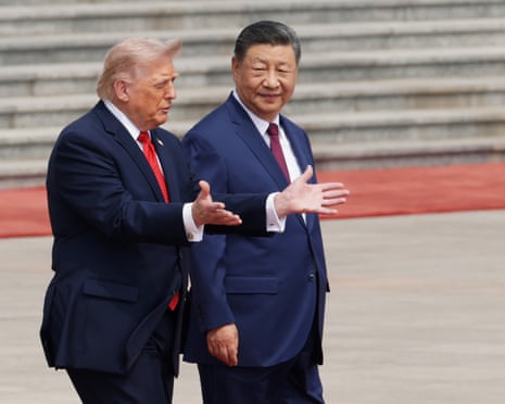 Incontro tra Trump e Xi Jinping a Pechino durante il vertice diplomatico