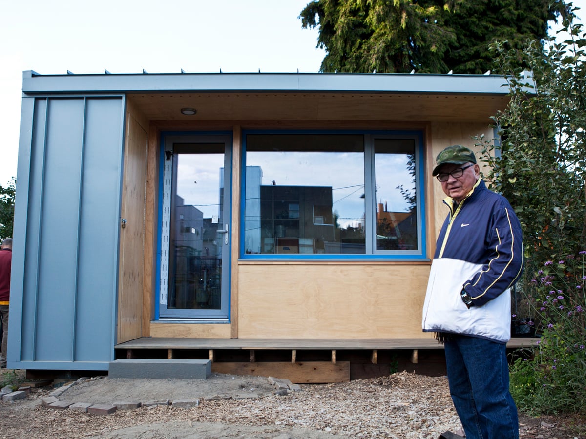 Would You House A Homeless Man In Your Backyard This Couple Said Yes Homelessness The Guardian Would You House A Homeless Man In Your Backyard This Couple Said Yes Homelessness The Guardian