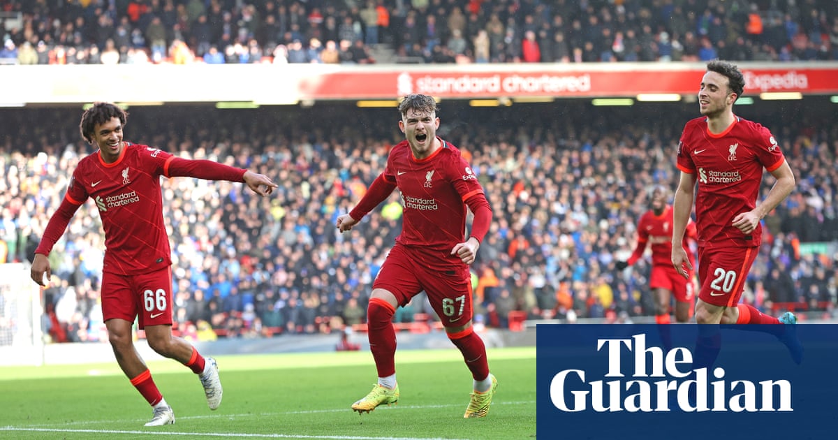 Klopp hails ‘proper fairytale’ of Harvey Elliott’s comeback goal for Liverpool