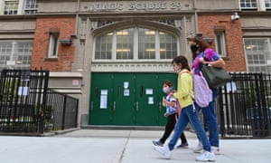 Public schools in New York will close on Thursday after the city reached the 3% positivity seven-day average threshold.
