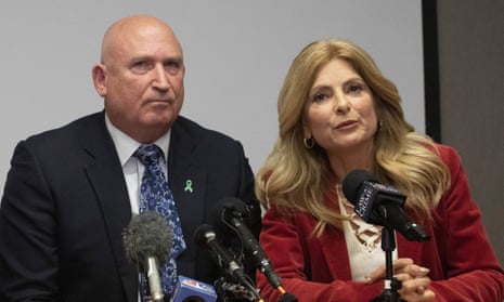 Radd Sieger, a spokesperson for Harry Dunn’s family, and Lisa Bloom, who represents six alleged victims of Jeffrey Epstein