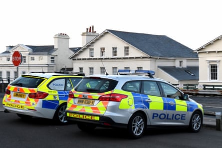 A police raid conducted at an address in Douglas, Isle of Man.