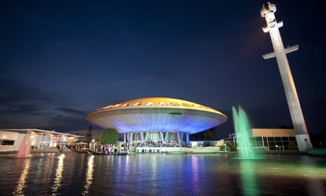 The Evoluon, a former science museum built by Philips in Eindhoven in 1964-66