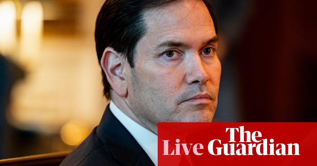 Marco Rubio impostor reportedly using AI to contact multiple senior officials US politics live