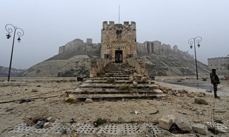 ‘Where do memories hide?’ … the citadel in Aleppo, seen 2016 after heavy damage during the Syrian civil war.