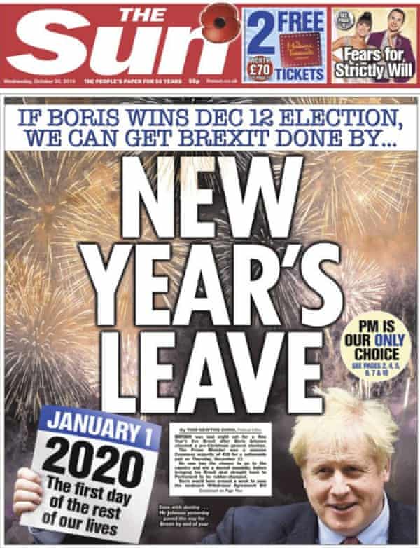 Jingle Polls How The Papers Covered Johnson S December Election Media The Guardian Jingle Polls How The Papers Covered Johnson S December Election Media The Guardian