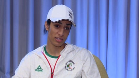 Boxer Imane Khelif speaks of 'bullying' in gender eligibility row – video