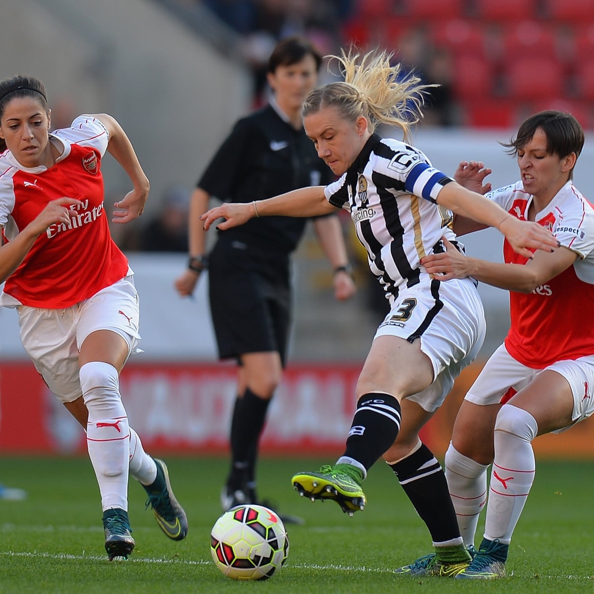 Arsenal Win Continental Cup Amid Laura Bassett Red Card Controversy Women S Football The Guardian Arsenal Win Continental Cup Amid Laura Bassett Red Card Controversy Women S Football The Guardian