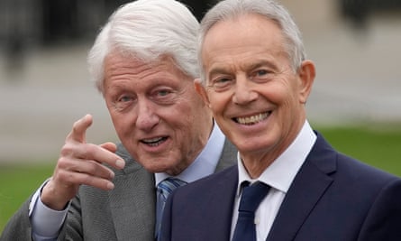 Bill Clinton and Tony Blair