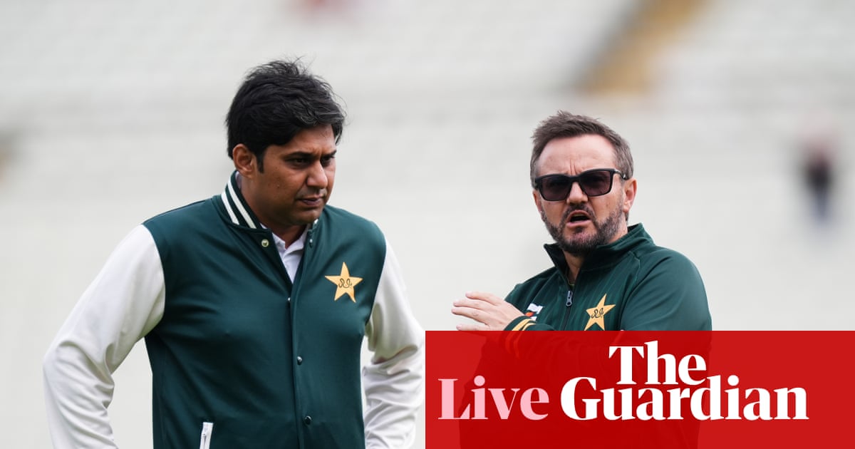 England v Pakistan, third men’s cricket Test, day one – live England v Pakistan, third men’s cricket Test, day one – live