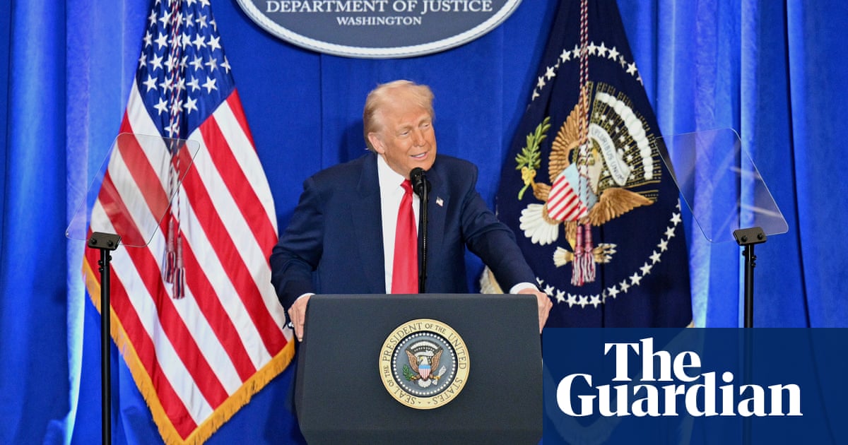 Trump vents fury about his criminal cases in extraordinary speech at DoJ