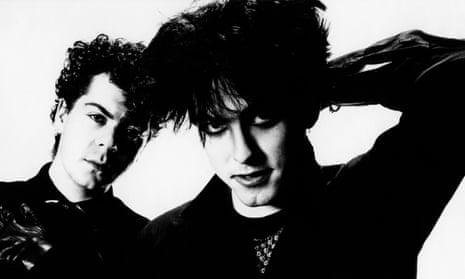 Lol Tolhurst, left, and Robert Smith of the Cure, 1983.