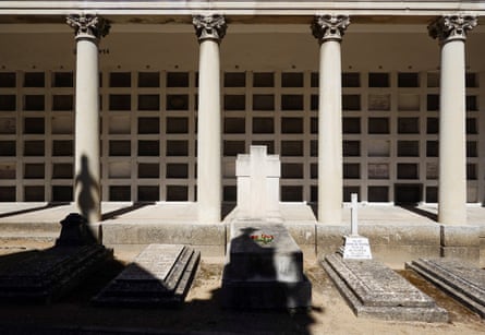 Tombs of the Primo de Rivera family at the Valley of Cuelgamuros.