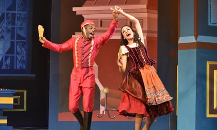 Tim Frater and Kelly Agredo in Cinderella.