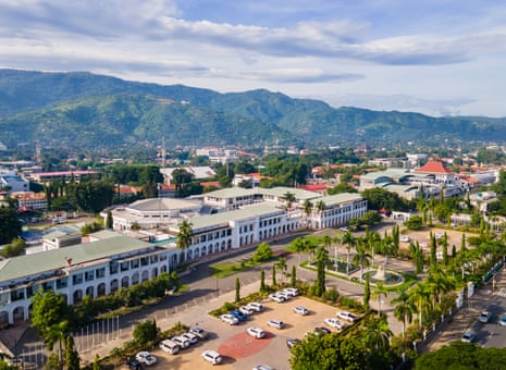 The Government Palace from the air