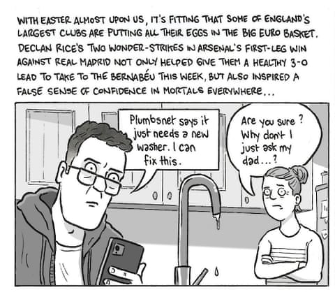 David Squires on … a big week in Europe for the Premier League quintet, panel 1