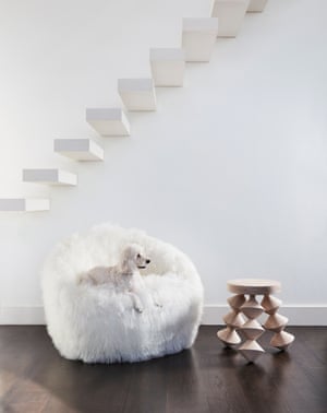 Artik armchair designed by Paola Navone for Baxters at Harrods. Maraca stool by PHAT Design