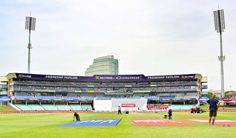 Kingsmead Cricket Ground before day two of the first Test between South Africa and Australia