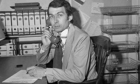 Frank Field in 1976, when he was the director off the Child Poverty Action Group.