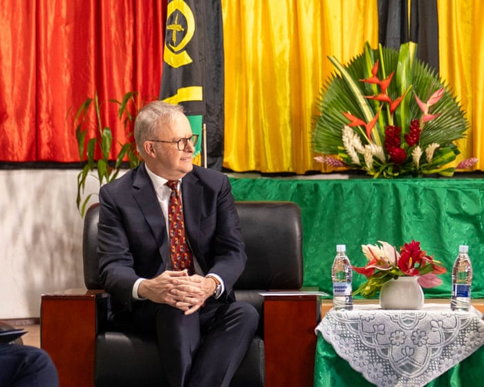 Albanese went to Vanuatu to sign a $500m agreement – but leaves empty-handed thanks to concerns about China