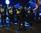 Six arrested after anti-migrant protest at marina in Hampshire